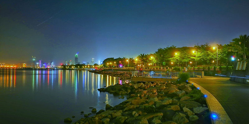 深圳灣公園主題景觀亮化項目