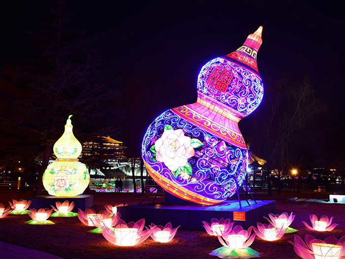 公園景觀燈光照明設計效果美觀及多樣化的LED造型燈