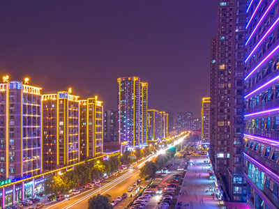 樓體建筑輪廓亮化設計要點