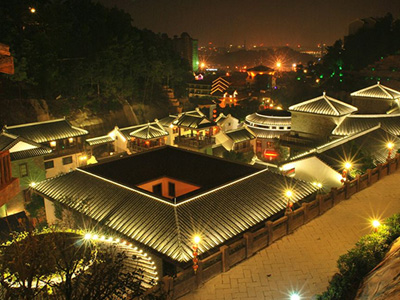 特色小鎮(zhèn)戶外照明數(shù)據(jù)及夜景欣賞