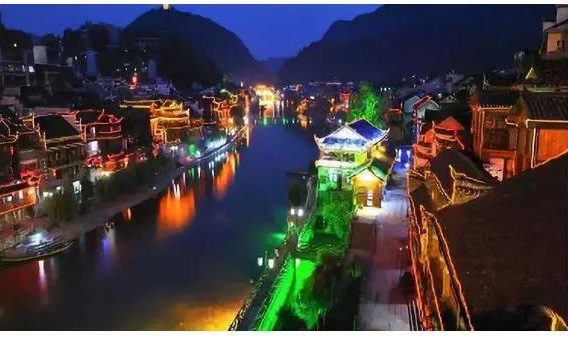 特色小鎮(zhèn)戶外照明數(shù)據(jù)及夜景欣賞